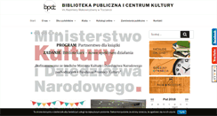 Desktop Screenshot of biblioteka-trzcianka.pl